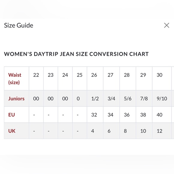 Daytrip Lynx Skinny Jean Size 28R - Picture 6 of 6